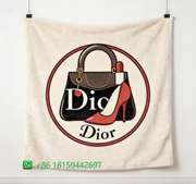 Dior Throw Blankets